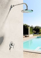 Shower mixer tap WATERLINE: SA21.06 + MR1built-instainless steeloutdoor