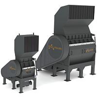 Mill with grindstones MG, MP, MRhorizontalcopperfor plastics