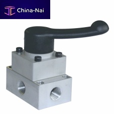Rotary hydraulic directional control valve 990100040lever-operated4/3-wayaluminum