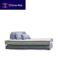 Single garden mattress La dolce vitapolyurethane110x200 cmblue
