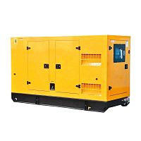 Diesel generator set XCMGE XG250three-phasecontainerizedon casters