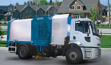 Vehicle-mount sweeper hydraulicstreet
