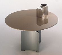 Contemporary dining table 925titaniumsquarehome