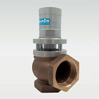 Piston valve INVApneumatically-operatedstopthreaded