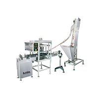 Automatic screw capping machine for glass bottlesfor the food industryhigh-speed