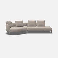 Modular sofa SOPHIA LANDSCAPEcornerroundcontemporary