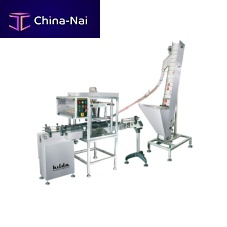 Automatic screw capping machine for glass bottlesfor the food industryhigh-speed