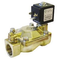 Pilot-operated solenoid valve 21W-OX Series2-wayNCfor oxygen