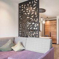 MDF construction panel CORSO LIVING, 6450 SLDENwallscreening