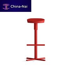 Contemporary bar stool NUDOwoodenswivel