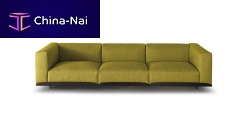 Corner sofa CLAUDINEcontemporarypolyesterbeige