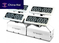 Outdoor floodlight SHIELD AC EXTENDfor public spacewall washer