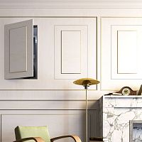 Wall access hatch NICCHIOsquarerectangularmetal