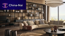 Modular sofa BRERAcontemporaryfabricleather