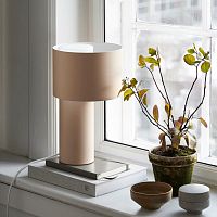 Table lamp TANGENTsteelglasscontemporary