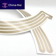 Flexible heating element UPPAflatscreen-printedPET