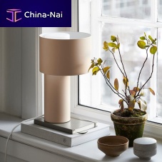 Table lamp TANGENTsteelglasscontemporary