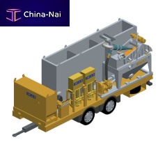 Mud recycling plant