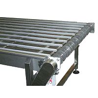 Modular conveyor belt wire meshurethanefabric