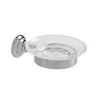 Wall-mounted soap dish RICHMOND chromed metal