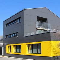 Panel cladding CELLON - NEUTERBIT SALMSACHcompositeHPLsmooth