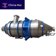 Thermal evaporator vacuumshell and tubeplate