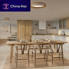 Contemporary ceiling light KILIMANJARO roundacrylicrattan