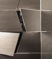 Wall panel ZENIToakleatherveneered