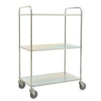 Order-picking trolley AKM 4123-EBmetal3 levelsplatform