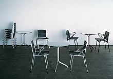 Contemporary table resinroundfor restaurant