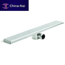 Stainless steel linear shower drain 21014high-resistance