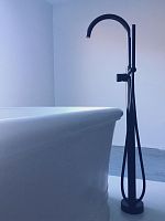 Bathtub mixer tap NGT3001floor-mountedchromed metalbathroom