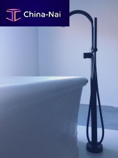 Bathtub mixer tap NGT3001floor-mountedchromed metalbathroom