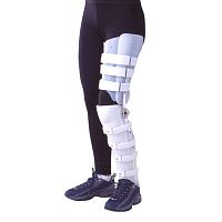 Knee, ankle and foot orthosis ORLANDO® TPFX articulatedcustom