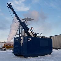 Multifunction drilling rig HTM 2500rotaryhydraulic