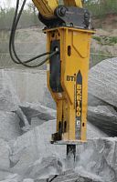 Hydraulic breaker BXR seriesfor excavatorsvertical