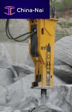 Hydraulic breaker BXR seriesfor excavatorsvertical