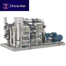 Water cooling system engine and transmissioncustomon skid