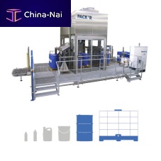 Linear filling machine INLEO-Pautomaticmulti-containerdrum