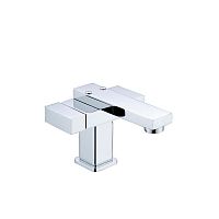 Double-handle washbasin mixer tap MODENA: E50-MNFC countertopchromed metalbathroom
