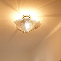 Contemporary ceiling light STAR N�20Astainless steelhalogenhome