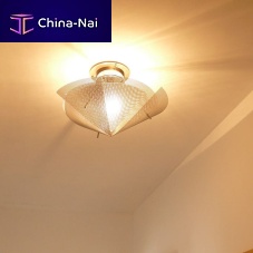 Contemporary ceiling light STAR N�20Astainless steelhalogenhome