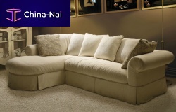 Corner sofa lipari traditionalfabricbeige