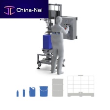 Semi-automatic filling machine FLEXEO-S2 Atexbottlemulti-containerpail