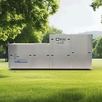 Electromechanical composting machine IOTA1/1000