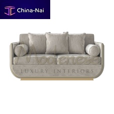 Contemporary sofa Nova Luxeliving roomfabricgray