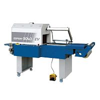 Semi-automatic packing machine ESPERT 5040 EVwith shrink tunnelheat-shrink filmwith sealing bar