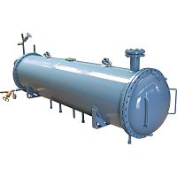 Shell and tube evaporator PSGR process