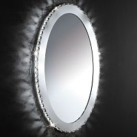 Wall-mounted bathroom mirror TONERIA : 93948contemporaryroundLED-illuminated