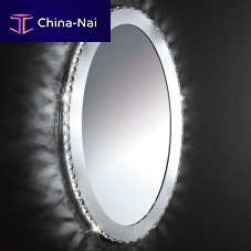 Wall-mounted bathroom mirror TONERIA : 93948contemporaryroundLED-illuminated